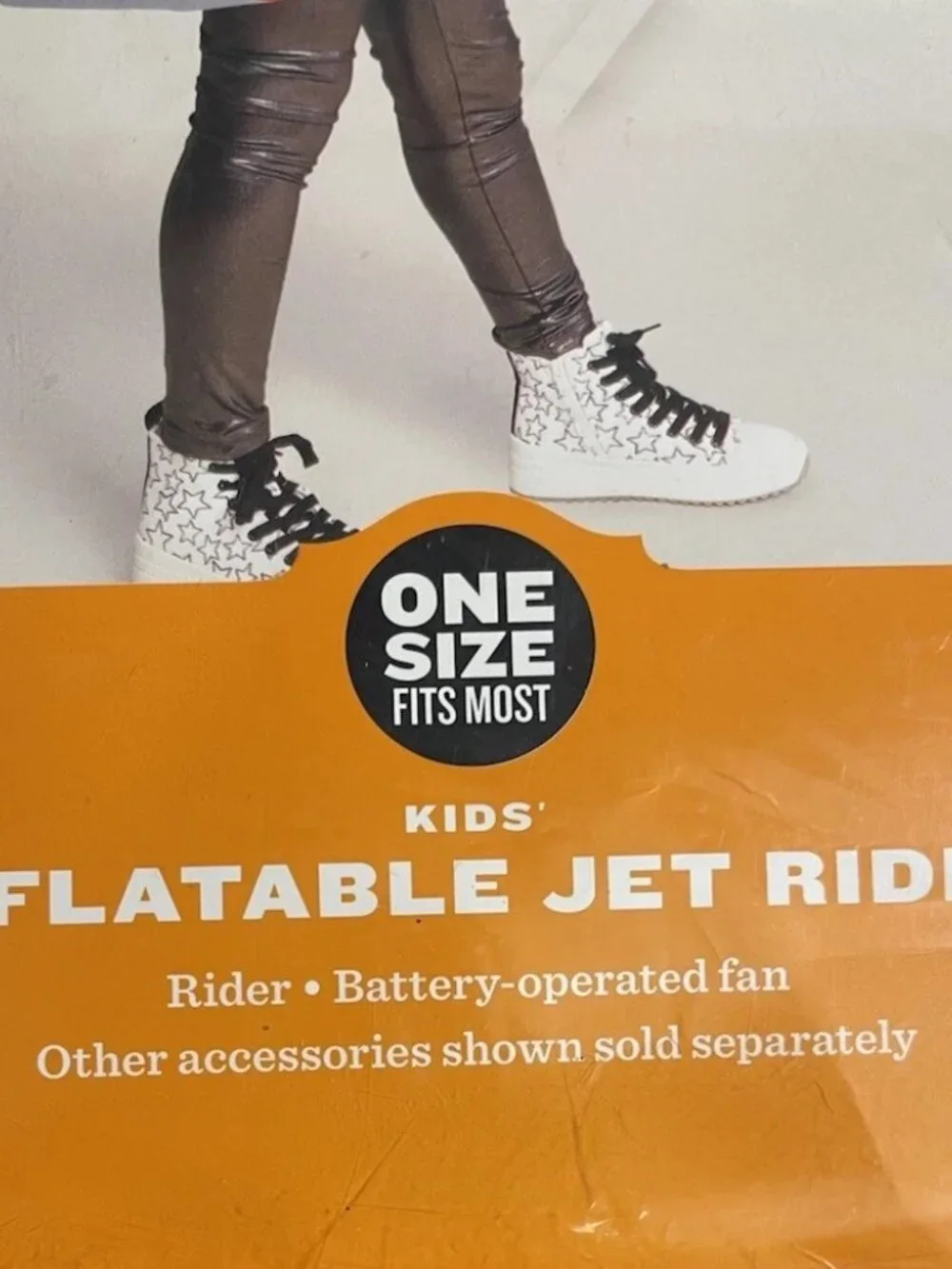 Hyde & EEK! Kids Inflatable JET AIRPLANE Rider Halloween Costume One Size NWT
